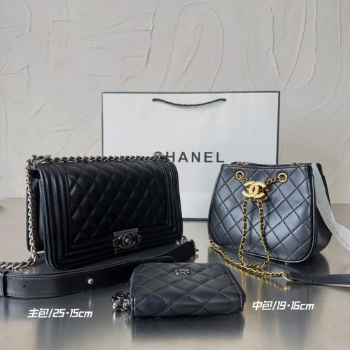 =CHANEL three-piece set